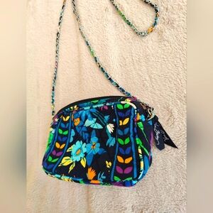 Vera Bradley Crossbody Chainlink Boho Floral Purse